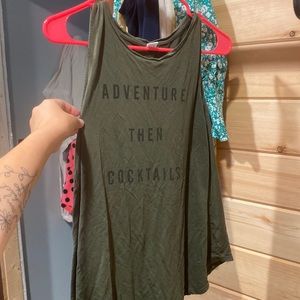 Flowy tank top shirt